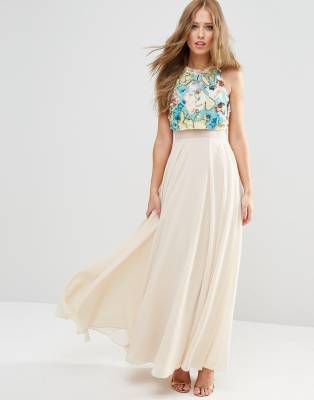 maxi crop top