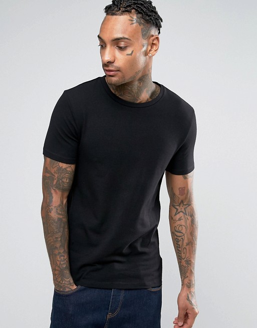 ASOS | ASOS Muscle Fit T-Shirt With Crew Neck And Stretch