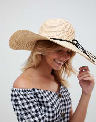 natural floppy hat