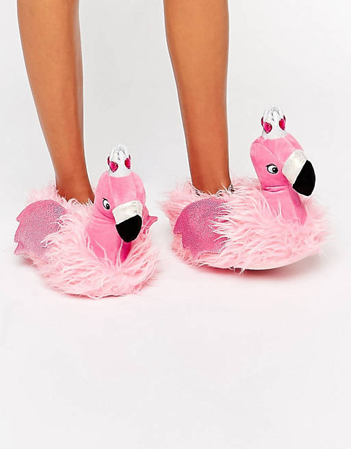 ASOS NUTCRACKER Flamingo Princess Slippers