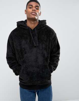 fleece oversized hoodie