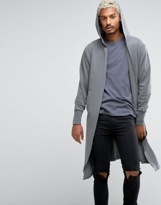 oversized hooded cardigan