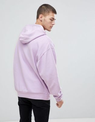 lilac oversized sweatshirt