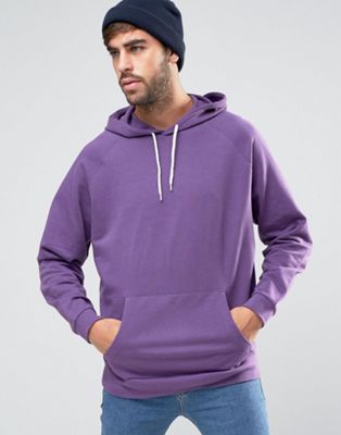 ASOS Oversized Hoodie In Purple | ASOS