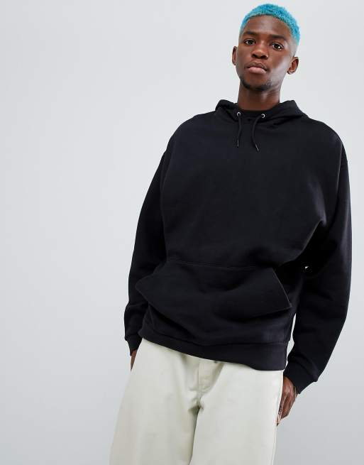 ASOS Oversized hoodie in zwart