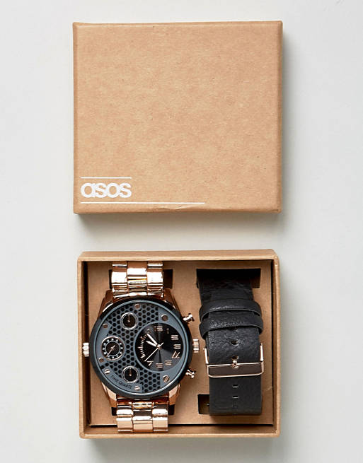 ASOS Oversized Interchangeable Bracelet Watch
