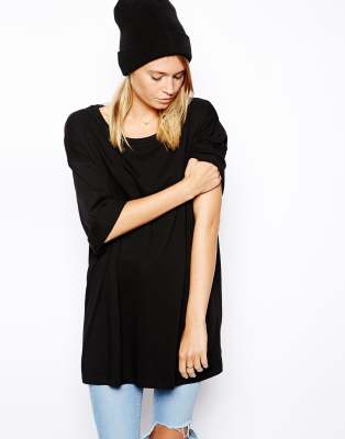 ASOS Oversized T-Shirt-Black