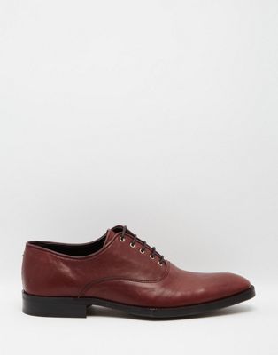 asos burgundy shoes