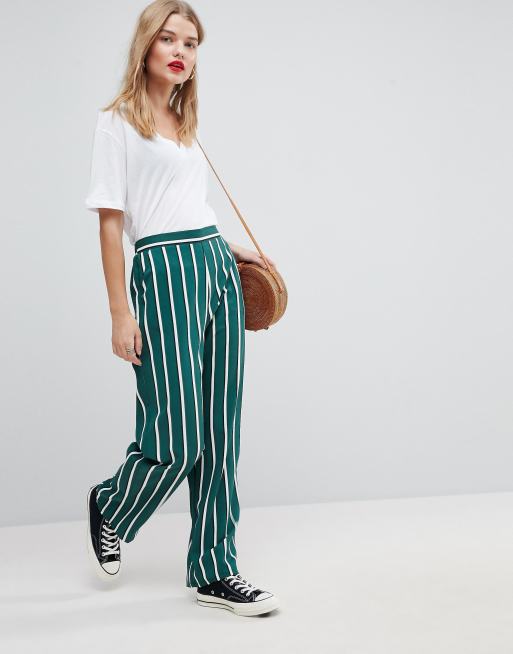 ASOS - Pantalon de jogging cintrées à rayures