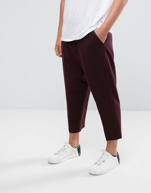 Pantaloni eleganti cavallo basso sale