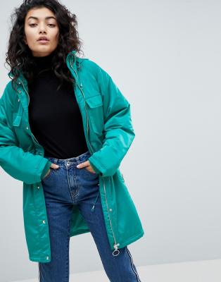 ASOS Parka with Belt Detail | ASOS