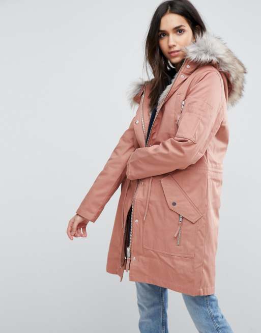 Asos 2024 parka ladies