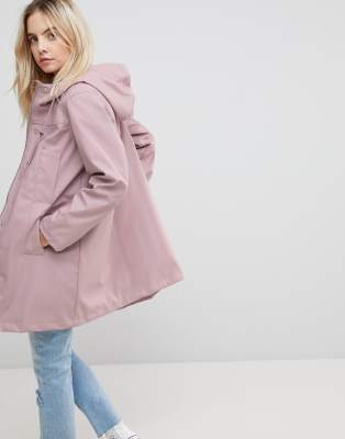 ASOS PETITE Borg Lined Raincoat | ASOS