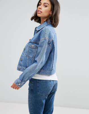 ladies petite denim jacket