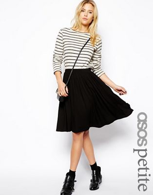 midi skater skirt