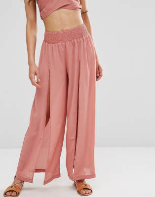 petite beach trousers