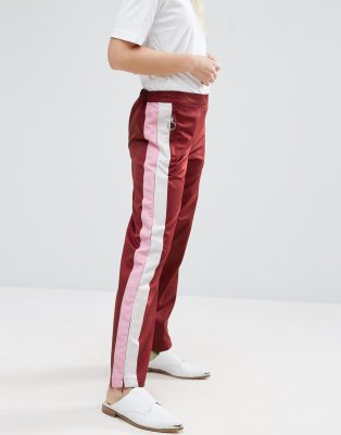 track pants straight fit
