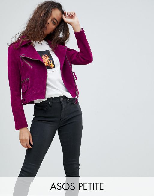 Suede on sale purple jacket