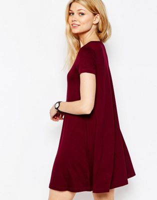 petite swing dresses with sleeves