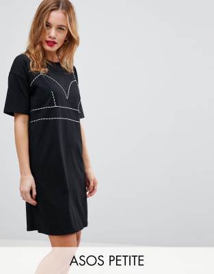 asos petite shirt dress