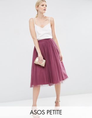 asos petite tulle dress