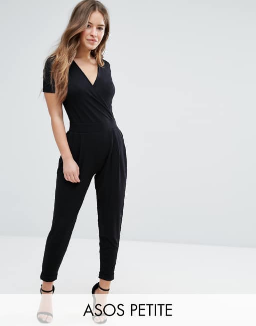 Jersey short sleeve store jumpsuit