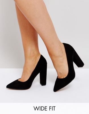 wide high heel shoes