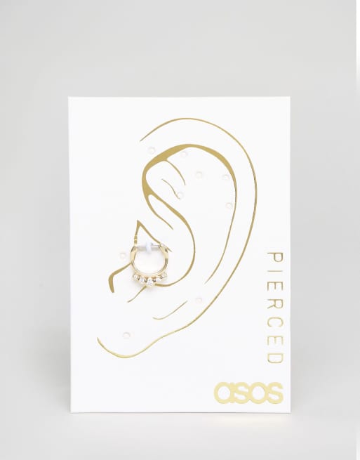 ASOS - Piercing avec pierres incrustées
