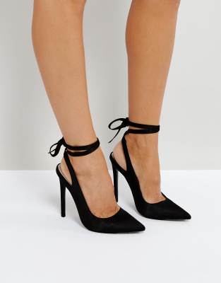 ASOS PIPE DOWN Pointed High Heels