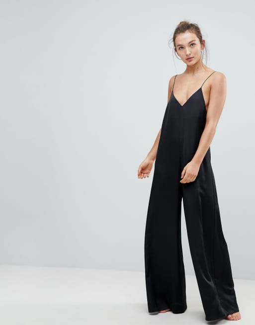 ASOS Plunge Nightwear Jumpsuit ASOS
