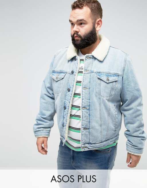 Asos plus best sale denim jacket