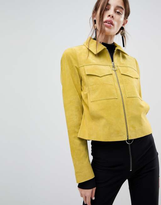 Asos hot sale mustard jacket