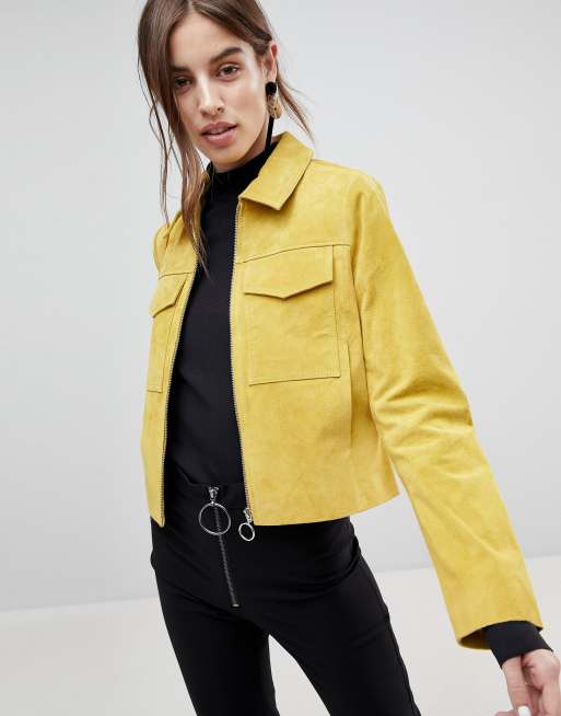 Yellow jacket store asos