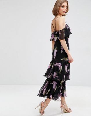 wisteria maxi dress