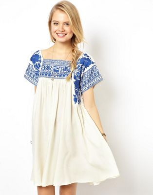 White Embroidered Dress Asos Top Sellers, UP TO 52% OFF | www 