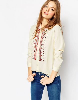 asos embroidered top