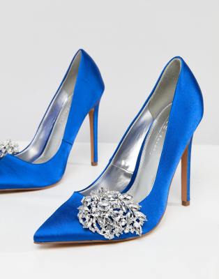 blue heels asos