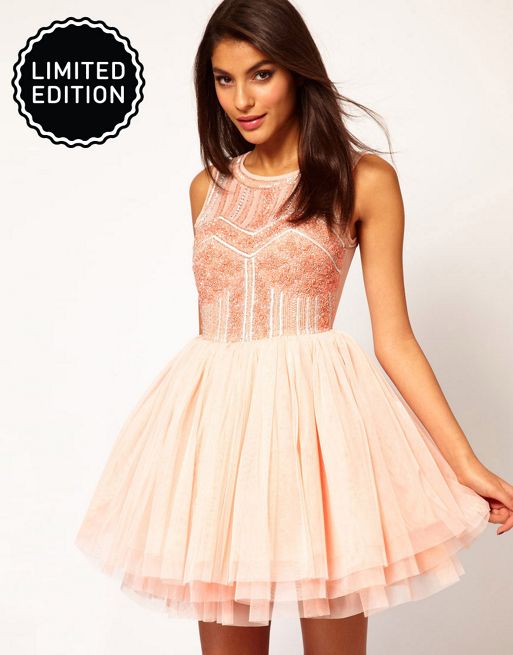 ASOS | ASOS Prom Dress with Embellished Bodice