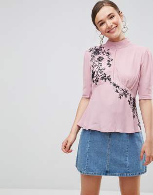 puff sleeve blouse asos