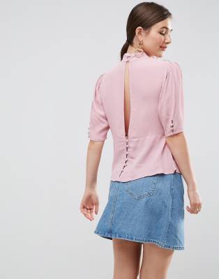 puff sleeve blouse asos