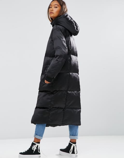 ASOS Puffer Jacket in Midi Length ASOS