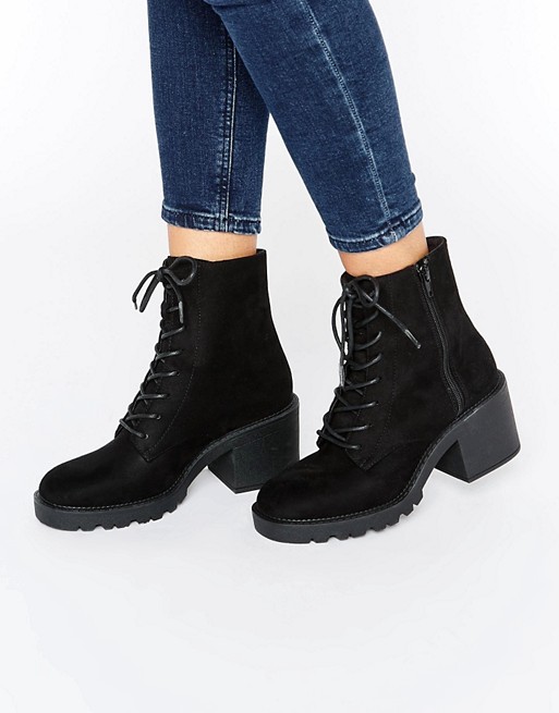 Image result for ASOS RANA Lace Up Ankle Boots