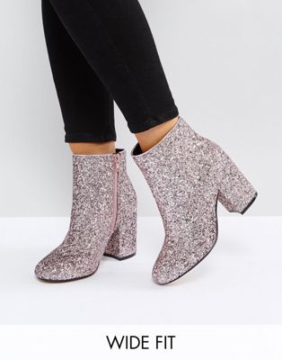 asos glitter boots