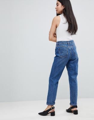 asos original mom jeans