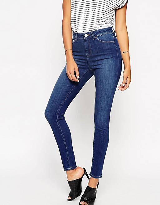 ASOS Ridley Skinny Jeans in Willa Blue