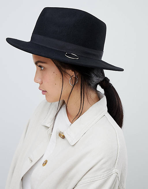 ASOS Ring Felt Panama Hat With Size Adjuster