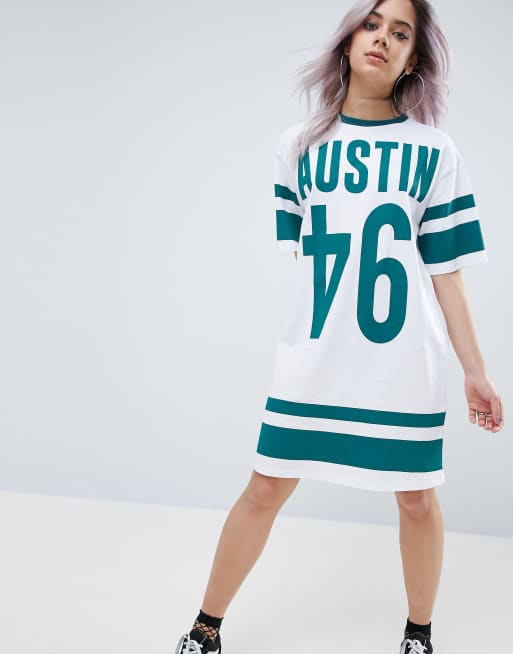 T shirt best sale kleid asos