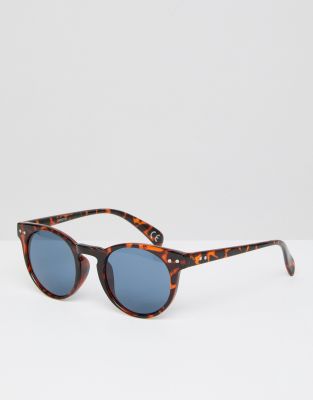 tortoise sunglasses with blue lenses