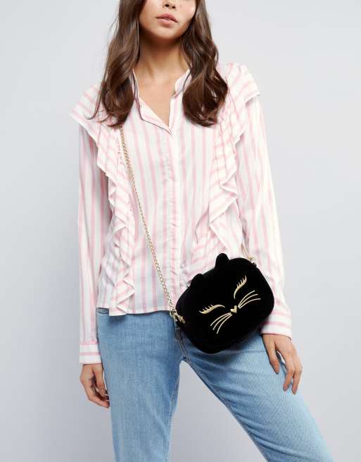 Asos Sac Bandouliere Motif Chat Asos