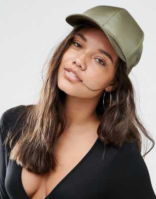 satin baseball cap